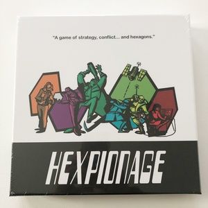 Hexpionage Board Game NEW SEALED Game of Strategy, Conflict and Hexagons